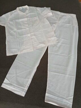VINTAGE Schrank Cotton Blend 2 pc Pajamas - S/M - New